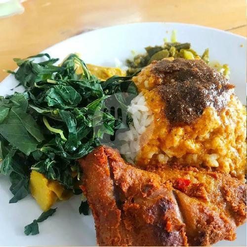 Nasi Ayam Bakar menu Nasi Padang RM Mitra Minang, Sukajadi