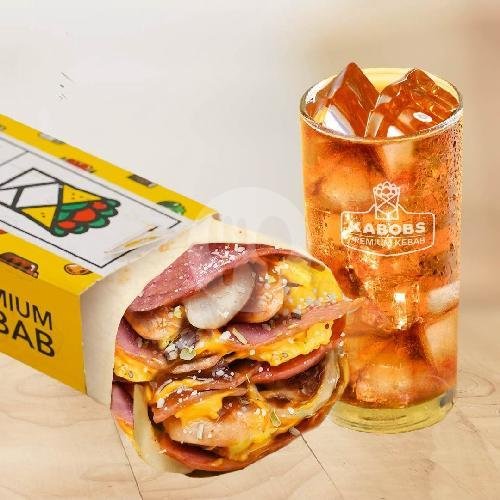Combobs Big Beef Cheesy Mayo Kebab menu KABOBS - Premium Kebab, TransPark Bintaro
