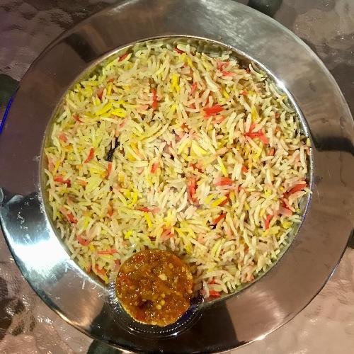 Extra Sambal menu Kebuli Ngebul, Sigura-gura
