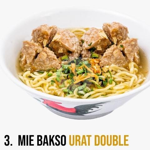 Mie Bakso Halus Ceker menu BAKSO URAT CIJAMBE, Ujungberung