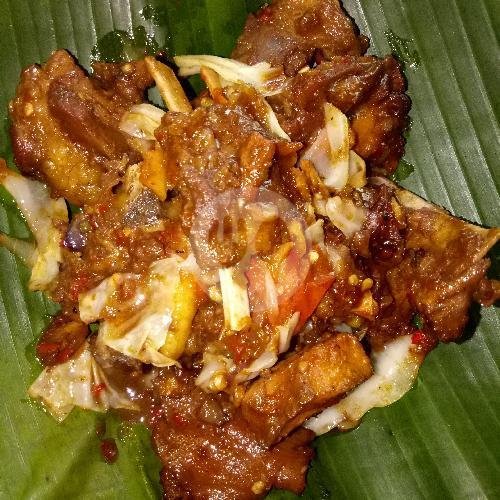 Tongseng Ayam+nasi+es teh Manis menu Warung Tongseng Solo Mas Trisno, Tongseng Mas Trisno