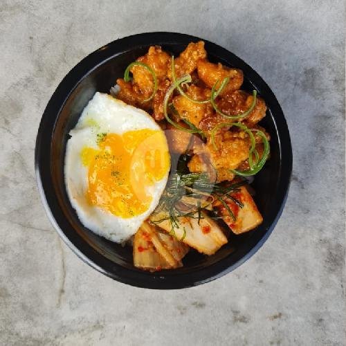 Korean Rice Bowl (Tebus Murah) menu Dak Nalgae, Erlangga