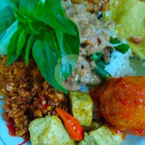 Nasi Ayam Serundeng menu Pecel Sumbersari 1988, Lowokwaru