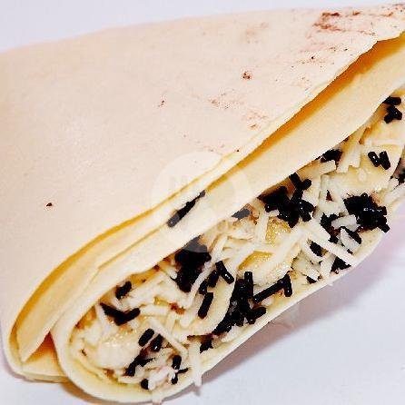 Blueberry Choco GO menu Dik Crepes, Wastu Kencana