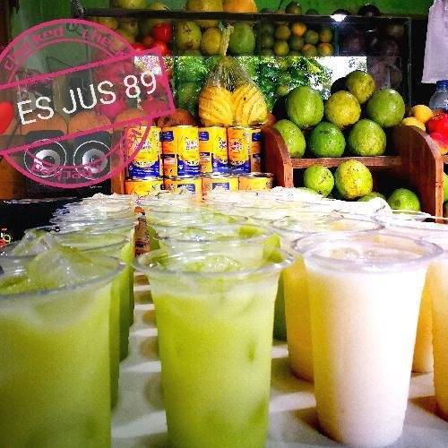 Jus Slim Melon menu Es Jus 89, Bangil