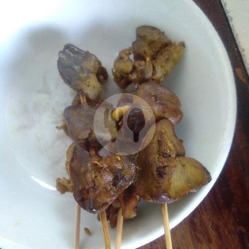 Sate Telor menu Bubur Ayam Slamet, Pulomas