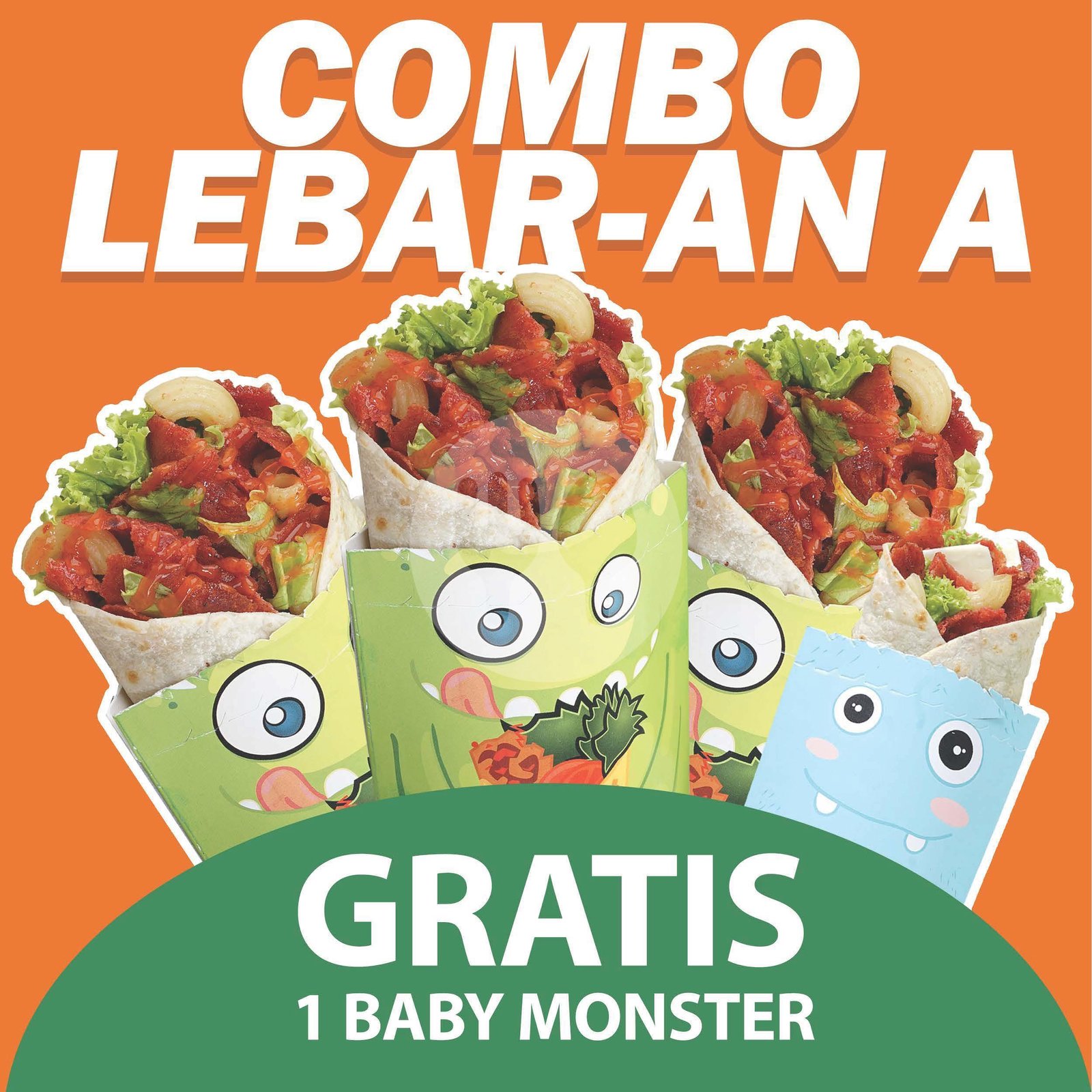 Kebab Monster Puri Indah: Surga Kebab Enak dan Instagrammable di Jakarta