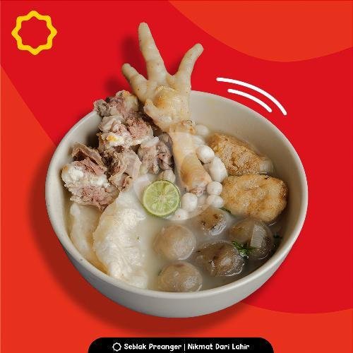 Seblak Beureum menu Seblak Preanger Madiun, Diponegoro