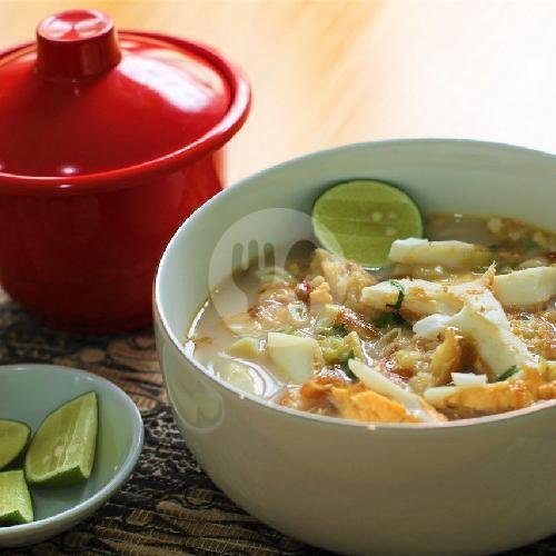 Soto Banjar Nasi (kuah dipisah) menu Soto Banjar Dan Sate Tulang BORNEO, Puri Indah